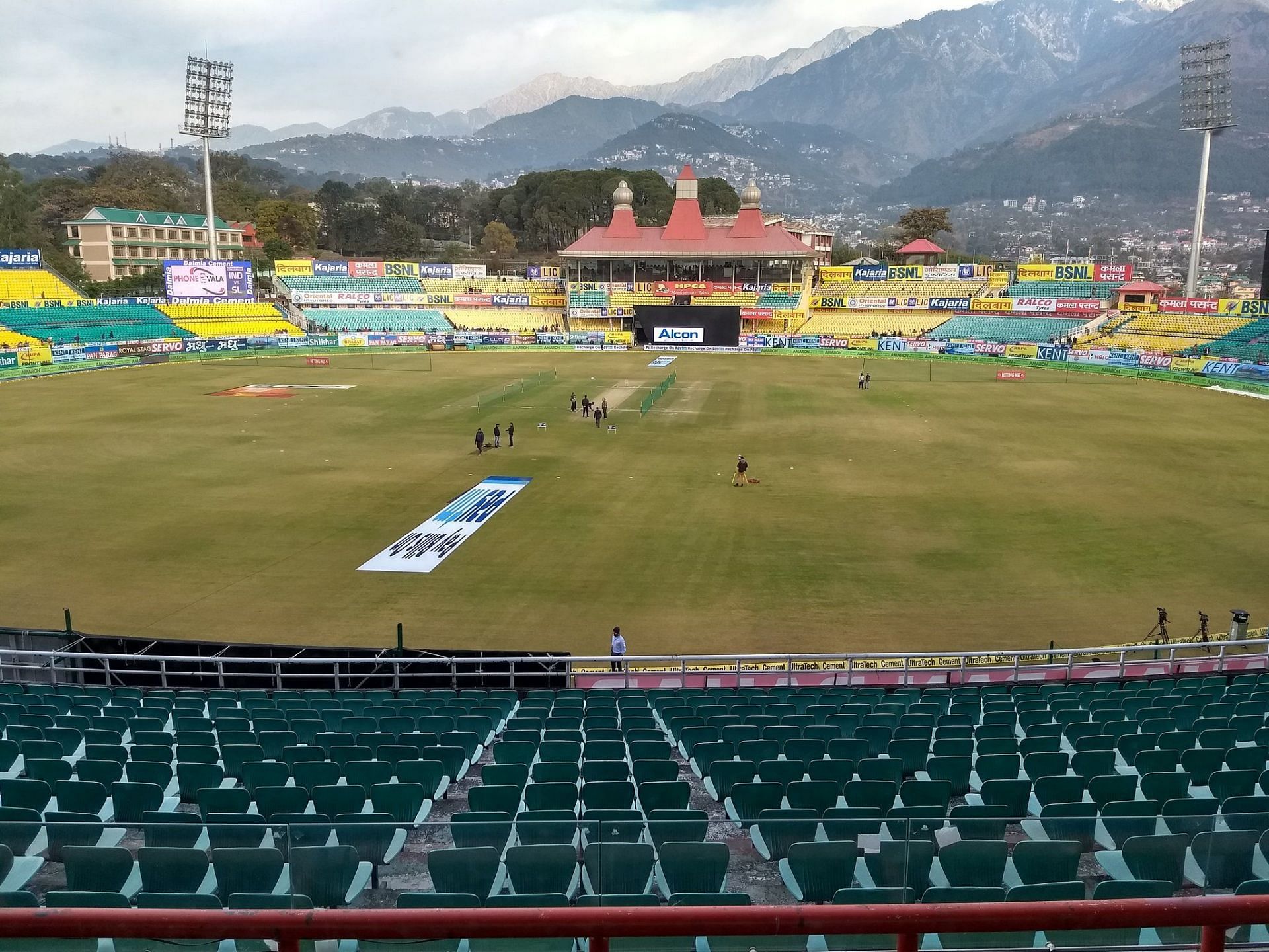 Dharamsala Stadium. (Image Credits: IPL X)